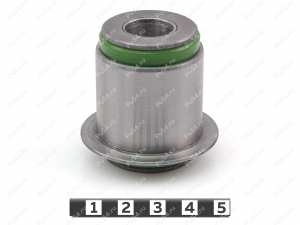 Control arm front silent block, front suspension, pressed-in, Product Code 22-06-0151, Polyurethane, PU54/M80/зеленый, Image №2