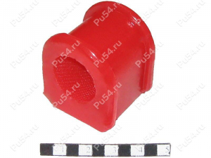 Stabilizer bushing, front suspension., Product Code 4-01-1132, Polyurethane, PU54/M80/green, Image №1