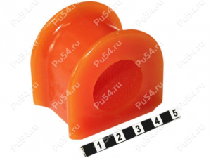 Stabilizer bushing, front suspension,  ID =25.4 mm, Product Code 7-01-860, Polyurethane, Image №1