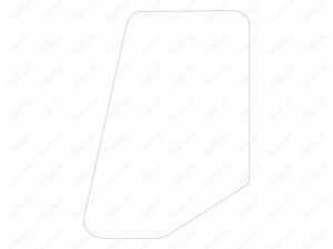 Tractor T-16 side door window, Product Code 55-44-0204Pc, Polyurethane, Image №4
