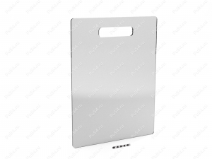 Cutting board 300*400 (plastic), Product Code 56-01-006, Polyurethane, ПЭТ 2мм прозрачный, Image №1