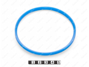 Ремень клиновой 6Y 270Li (285Lw) 93.97*85.97*6, Product Code 33-78-267, Polyurethane, PU54/M87/синий, Image №1