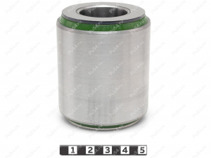 Lower control arm rear silent block, front suspension (without bracket, pressed-in), Product Code 26-06-0801, Polyurethane, PU54/M80/green, Image №1