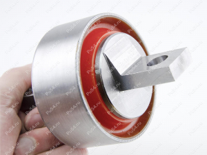 Lateral arm silent block, rear suspension (sectional), Product Code 16-26-145, Polyurethane, PU54/M71/orange, Image №2
