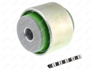 Axle rod silent block, rear suspension., Product Code 3-06-1321, Polyurethane, PU54/M80/green, Image №2