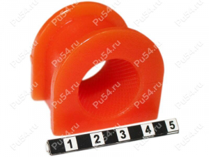 Stabilizer bushing, front suspension., Product Code 4-01-1156, Polyurethane, Image №1