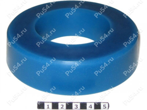 Polyurethane gasket D 122 x d 58 x H 28, Product Code 78-00-203, Polyurethane, PU54/K87/blue, Image №1