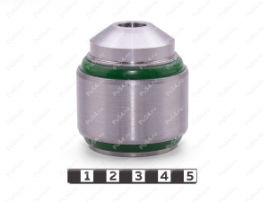 Сайлентблок нижней поперечной тяги задней подвески, к ступице, Product Code 26-06-1131, Polyurethane, PU54/M80/зеленый, Image №1