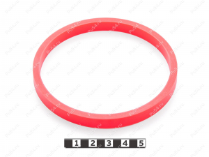 Кольцо для ЗМС 80х70 97*88*8,5, Product Code 33-78-452, Polyurethane, PU54/M92/красный, Image №2