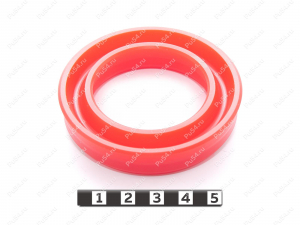 Манжета ИМС  041.164.800 67,8*42,2*14, Product Code 33-78-436, Polyurethane, PU54/M92/красный, Image №1