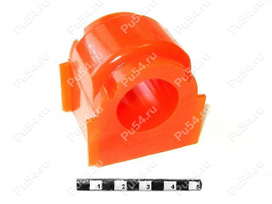 Stabilizer bushing, front suspension., Product Code 4-01-134, Polyurethane, Image №1