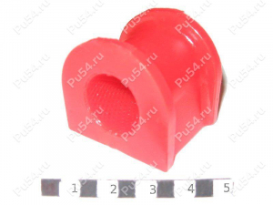 Stabilizer bushing, front suspension, Product Code 4-01-2074, Polyurethane, Image №1