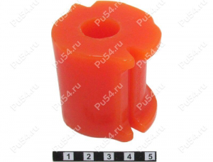 Stabilizer bushing, front suspension, Product Code 4-01-2075, Polyurethane, Image №1