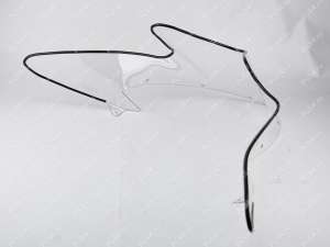 YAMAHA SRVIPER L TX LE/SE,R TX LE/SE,X TX LE/SE 2015 snowmobile windshield (25 sm, 2 mm, PC), Product Code 50-44-465Pc, Polyurethane, Image №8