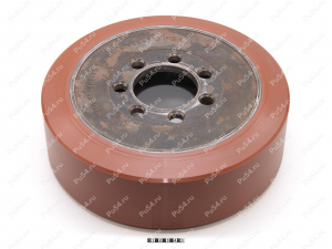 Колесо D 343 x d 270 x H 113 мм (восстановление), Product Code 333-01-1129, Polyurethane, PU54Q/E92/коричневый, Image №1