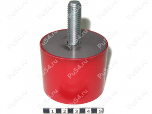 Vibration mount, Product Code 33-01-793, Polyurethane, PU54/K65/red, Image №1