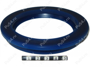 Polyurethane ring, Product Code 33-01-818, Polyurethane, PU54/K87/blue, Image №1