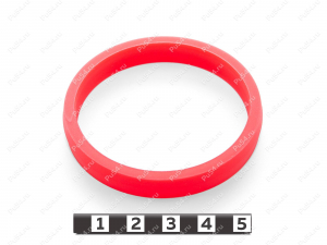 Уплотнение поршня K20-R 52,8*60*8,5, Product Code 33-78-359, Polyurethane, PU54/M92/красный, Image №3