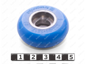 Ролик D45+-0.25 x d24 x H16+-0,3 (восстановление), Product Code 333-01-1217, Polyurethane, PU54/M87/синий, Image №1