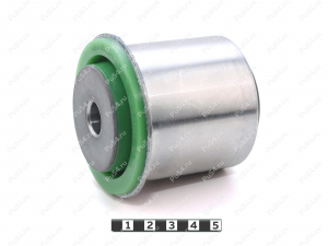 Lower control arm rear silent block, front suspension, Product Code 10-06-23341, Polyurethane, PU54/M80/green, Image №3