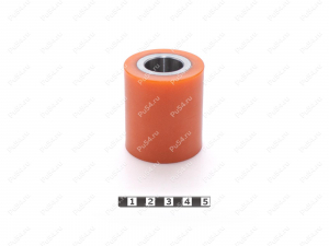 Втулка D 52 x d 25 x  H 60 мм., Product Code 33-01-1505, Polyurethane, PU54/M72/оранжевый, Image №1
