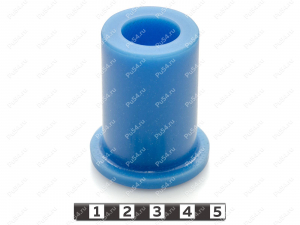 Spring bushing (upper link), rear suspension, Product Code 2-10-091, Polyurethane, PU54/M80/зеленый, Image №1