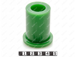 Spring bushing (upper link), rear suspension, Product Code 2-10-091, Polyurethane, PU54/M80/зеленый, Image №3