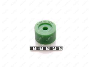 Ролик для укупорочной машины D1 х 34 D2 х 22 D3 х 8  H1 х 22, Product Code 33-01-1537, Polyurethane, PU54/M72/оранжевый, Image №2
