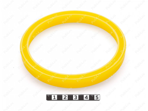 Манжета 106*89*11,6, Product Code 33-78-367, Polyurethane, PU54/M95/желтый, Image №1