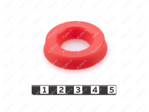 Манжета 22х38x8, аналог ГОСТ 6969-54, Product Code 70-00-022, Polyurethane, PU54/M92/красный, Image №3