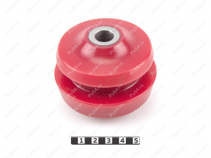 Engine mount, Product Code 33-12-023, Polyurethane, PU54/K65/красный, Image №1