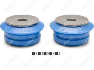 Spring front eye silent blocks (set), rear suspension, Product Code 26-20-019, Polyurethane, Image №1