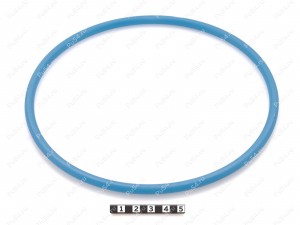 Кольцо 177.17x6.99, аналог KO-1771769 KASTAS круглого сечения, Product Code 78-00-242001, Polyurethane, PU54/M87/синий, Image №1