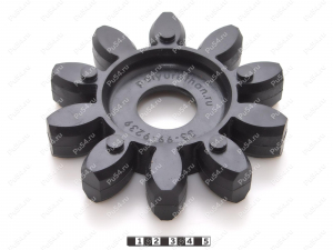 Эластичный элемент муфты ROTEX GS, аналог ROTEX GS 75, Product Code 33-99-9239, Polyurethane, PU54/M95/желтый, Image №2