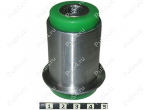 Control arm front silent block, front suspension, pressed-in, Product Code 4-06-0231, Polyurethane, Image №1