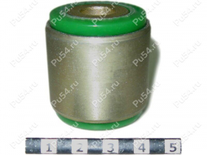 Hub silent block, rear suspension, trailing arm, press-fitted, Product Code 7-06-1611, Polyurethane, Image №1