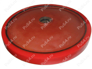Wheel GAZ-71 (restoration only), Product Code 90-00-071, Polyurethane, green, Image №1