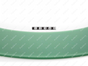 Кольцо прямоугольного сечения 615 x 460 x 6, Product Code 33-01-1876, Polyurethane, PU54i/K80/темно-зеленый, Image №3