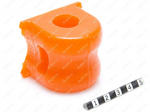 Втулка стабилизатора передней подвески,  ID =22,5мм, Product Code 7-01-234, Polyurethane, PU54/M72/оранжевый, Image №2
