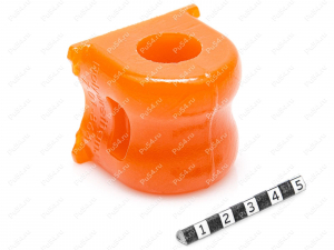 Втулка стабилизатора передней подвески,  ID =25,4мм, Product Code 7-01-864, Polyurethane, PU54/M72/оранжевый, Image №2
