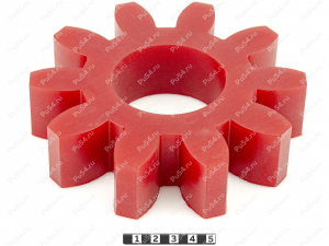 Sprocket, Product Code 33-01-905, Polyurethane, PU54/M95/желтый, Image №1