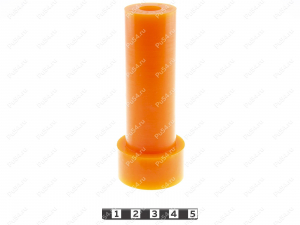 Stopper D 40 x d 12 x H 100, Product Code 33-01-1198, Polyurethane, PU54/M71/orange, Image №1
