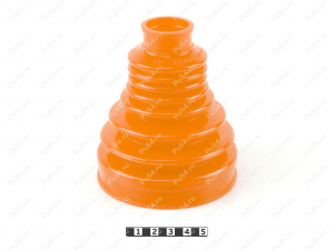CV-joint dust boot (inner), front suspension, Product Code 22-05-001, Polyurethane, PU54/M71/orange, Image №2