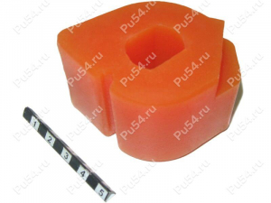 Stabilizer bushing, rear suspension, Product Code 29-01-2452, Polyurethane, Image №1
