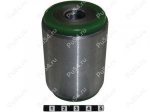 Low control arm silent block, front suspension, pressed-in, Product Code 11-06-2141, Polyurethane, Image №1