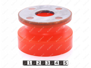 Подушка кузова 3 ряд нижняя (усиленная), Product Code 1-12-749, Polyurethane, PU54/M72/оранжевый, Image №3