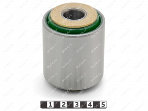 Tie bars silent block, rear suspension., Product Code 1-06-1401, Polyurethane, PU54/M80/зеленый, Image №1