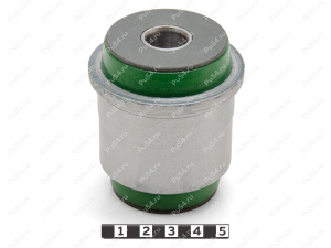 Сайлентблок нижнего рычага передней подвески к кузову, Product Code 1-06-6401, Polyurethane, PU54/M80/зеленый, Image №2