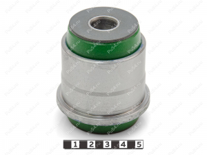 Сайлентблок нижнего рычага передней подвески к кузову, Product Code 1-06-6401, Polyurethane, PU54/M80/зеленый, Image №1