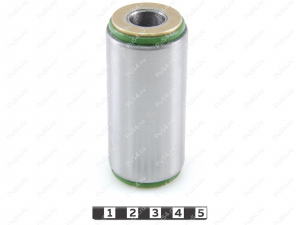 Spring silent block, rear suspension, Product Code 3-06-17971, Polyurethane, PU54/M80/green, Image №1